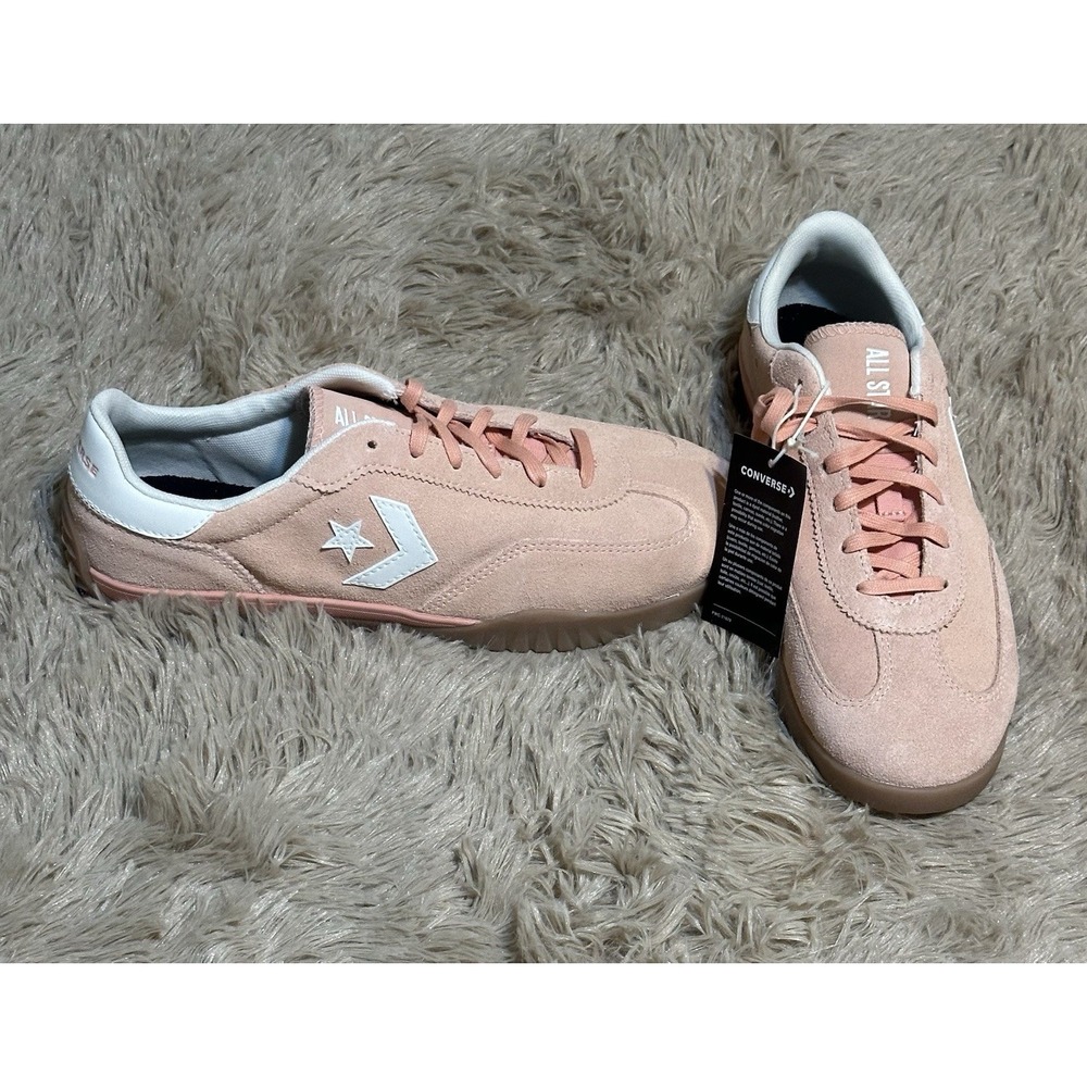 Converse Run Star Trainer Ox Shoes Sneaker Women's Size 12 Pink White Low Top